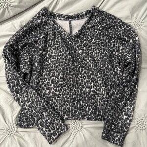 Zara Leopard Print Sweater